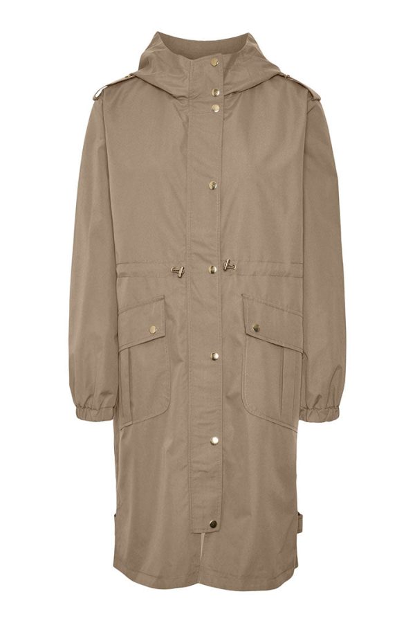 Casualshirt Long Parka Coat